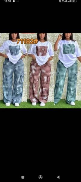 Ensemble décontracté t-shirt et pantalon