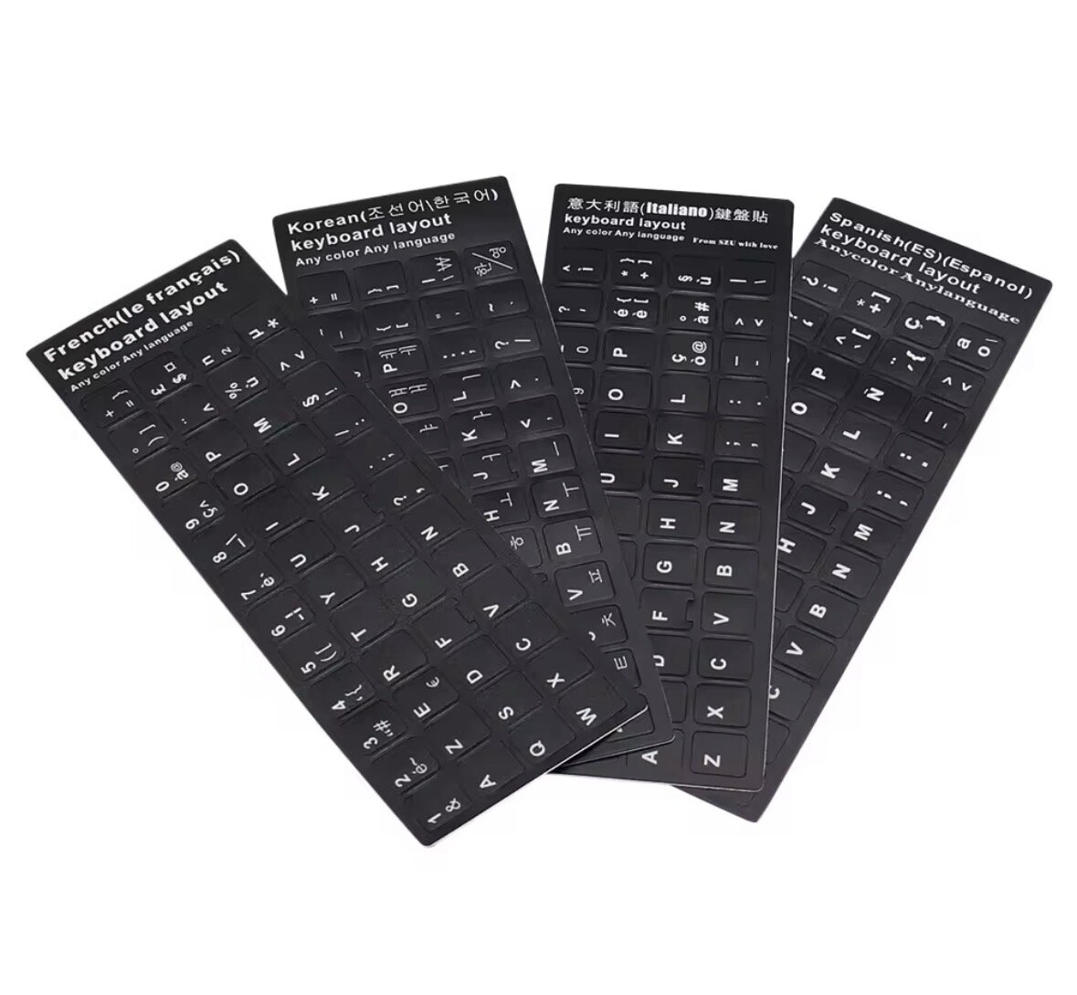 Autocollant clavier Azerty