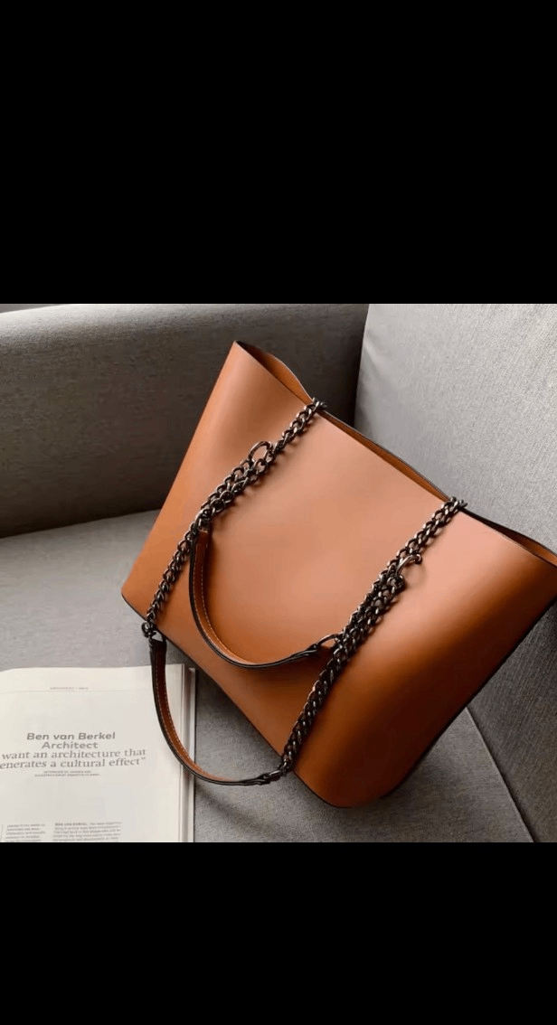 Sac à main en cuir chic