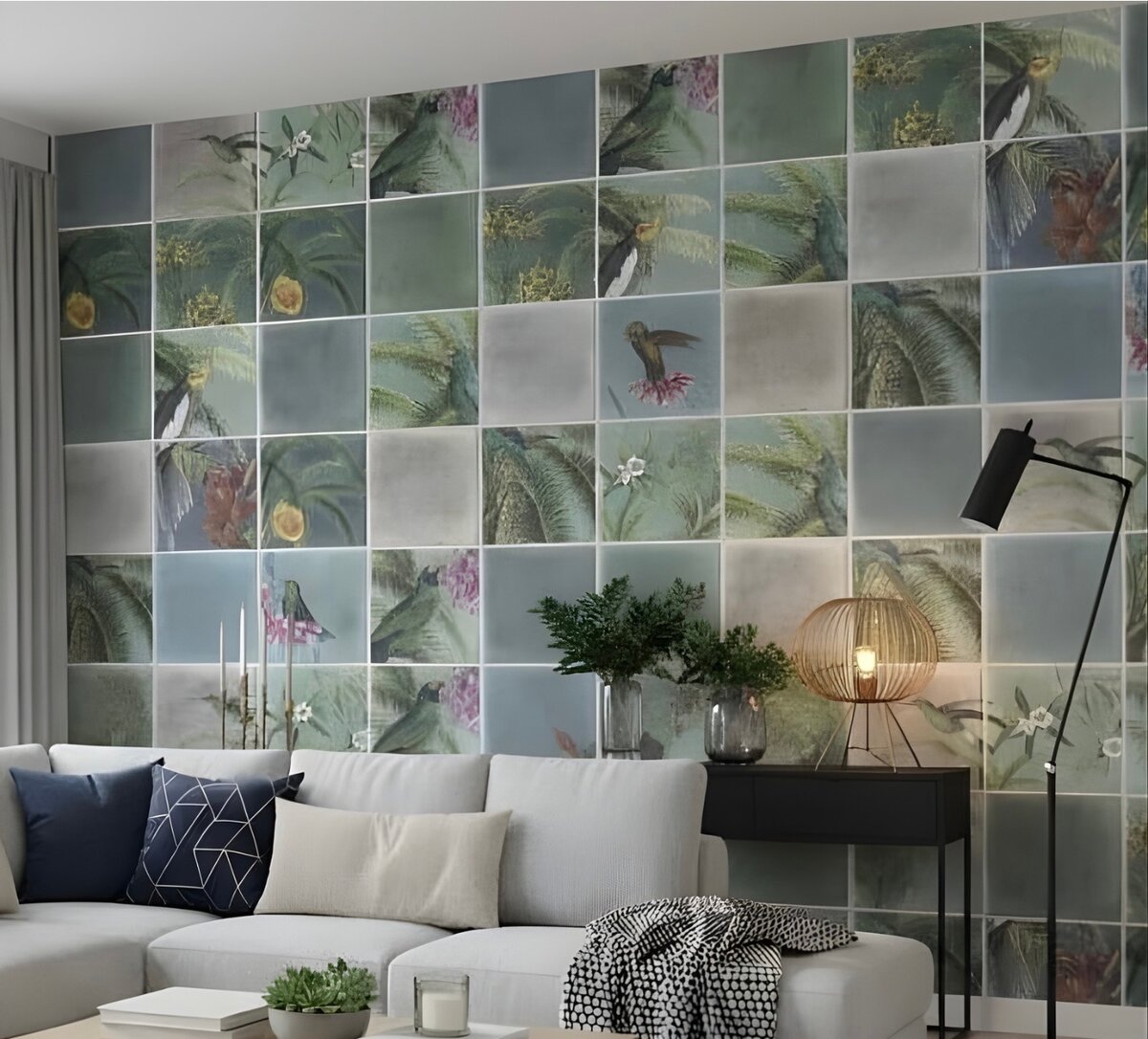 Le papier peint botanique