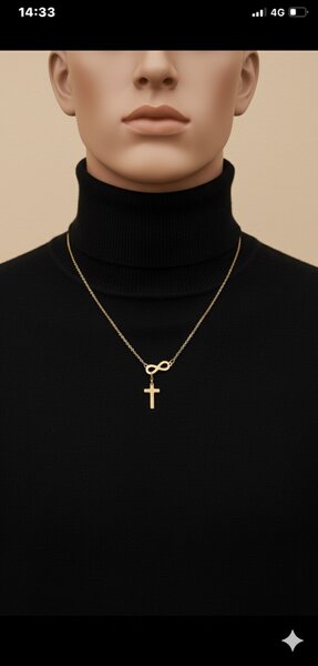 Collier doré élégant