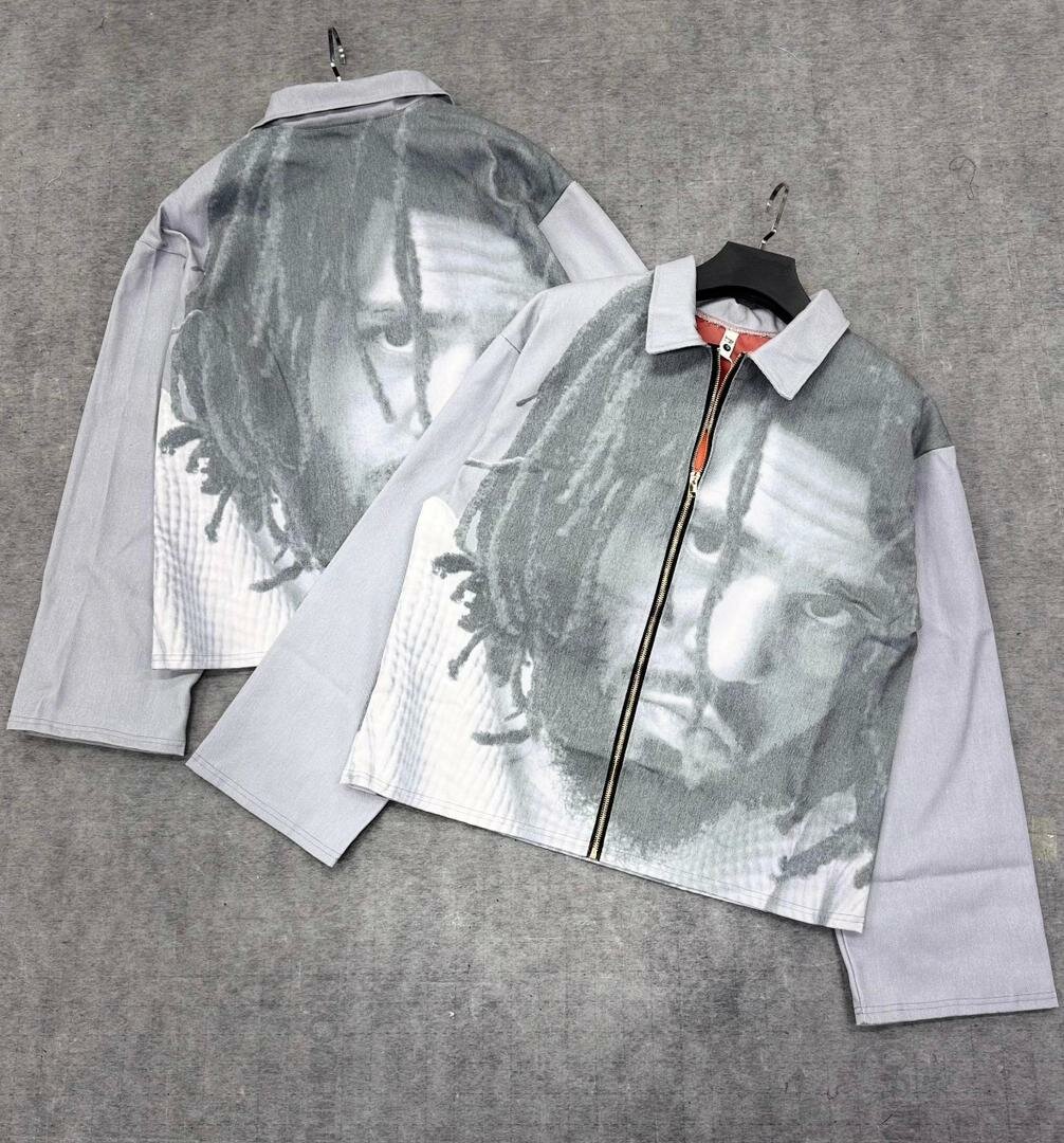 Veste imprimée artistique unisexe