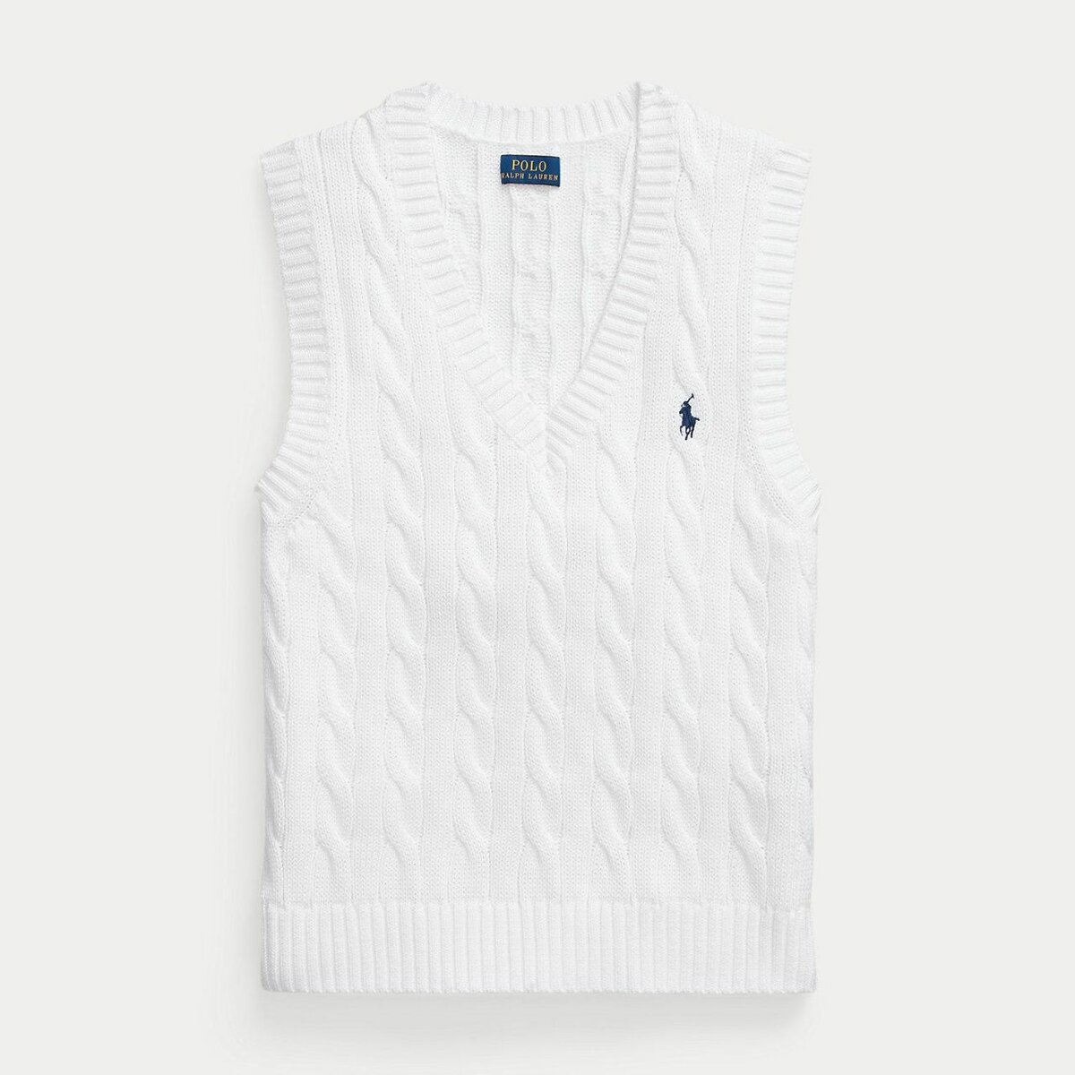 Pull sans manches en maille homme