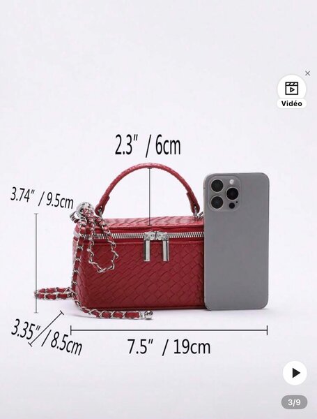 Sac à main élégant en cuir