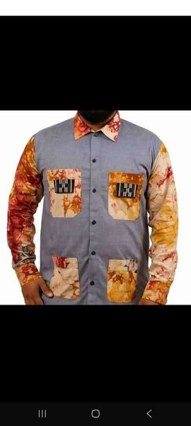 Chemise à motifs élégants homme