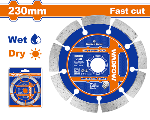 Disque diamant 230mm Wadfow