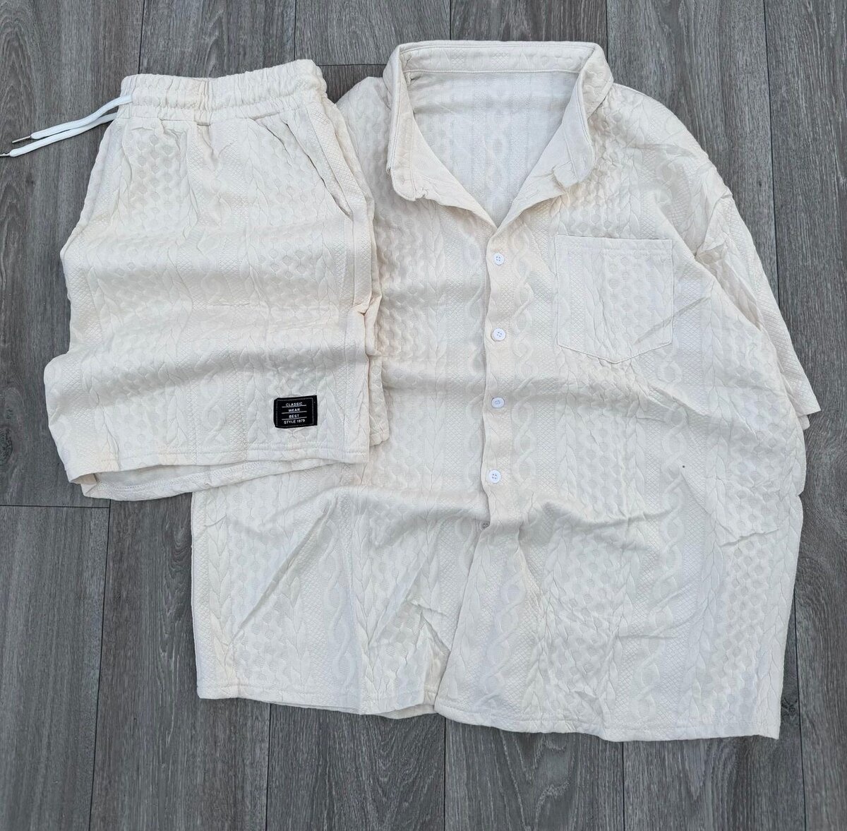 Ensemble chemise et short léger