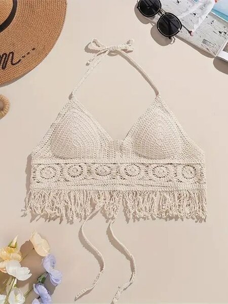 Haut crochet femme bohème