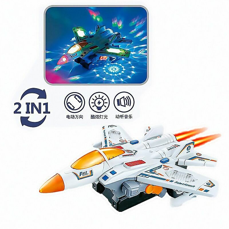 Avion Robot Transformable 2 en 1