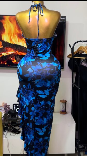 Robe longue florale élégante