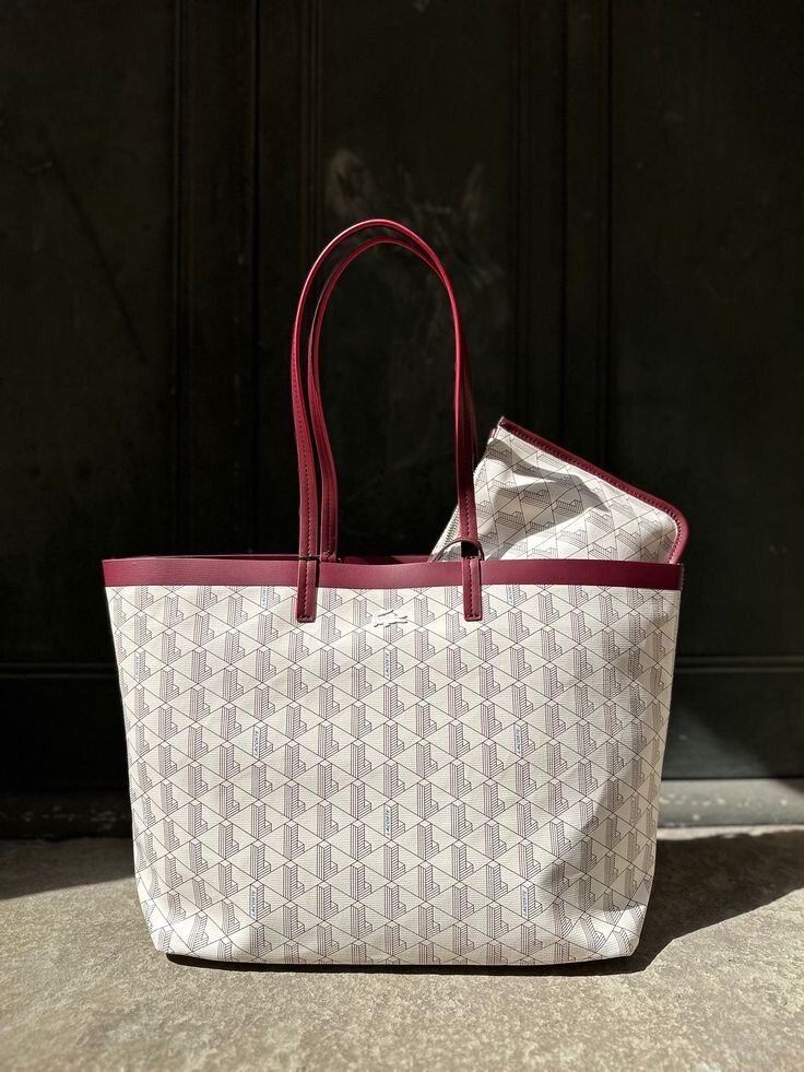 Sac à main motif géométrique