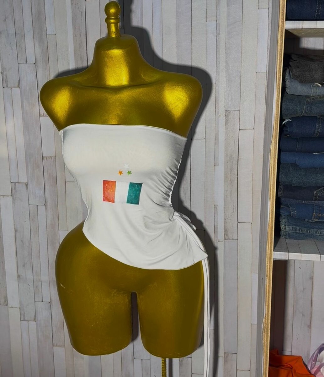 Top croisé Côte d'Ivoire