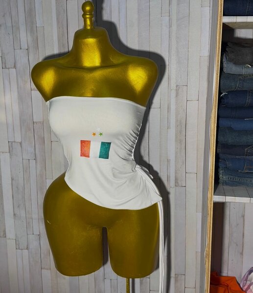 Top croisé Côte d'Ivoire