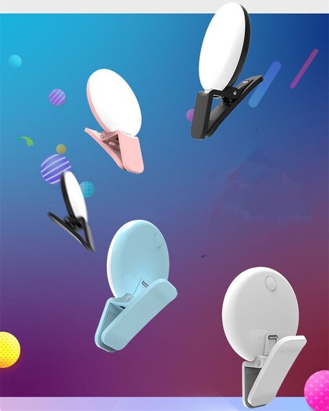 Lampe Selfie Clip Portable