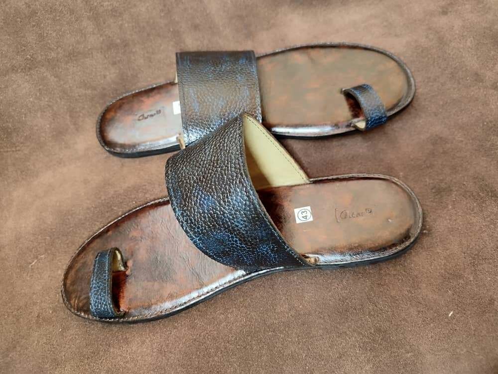 Sandales en cuir élégant