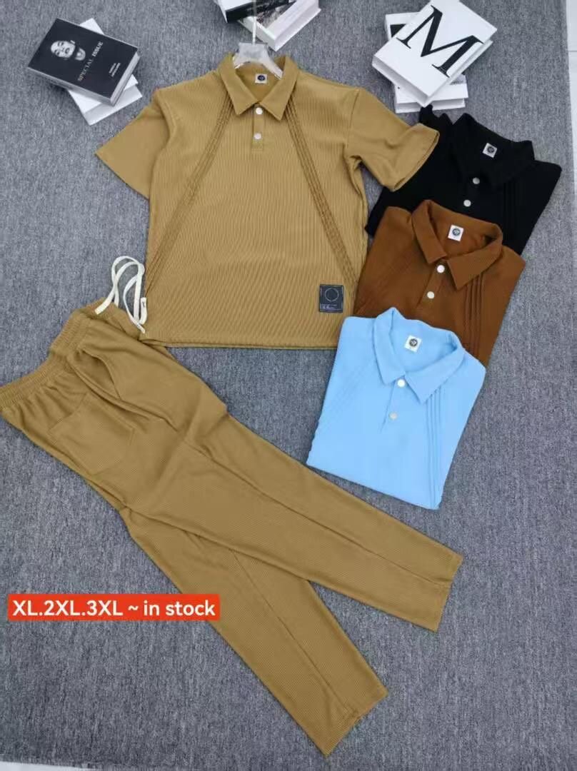 Ensemble homme élégant multicolore