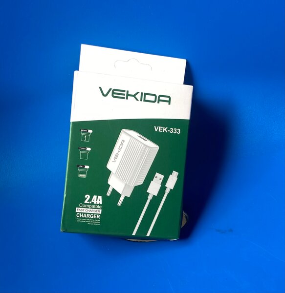 Chargeur Rapide USB 2.4A VEKIDA