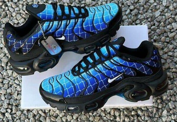 Nike Air Max Plus bleu et noir