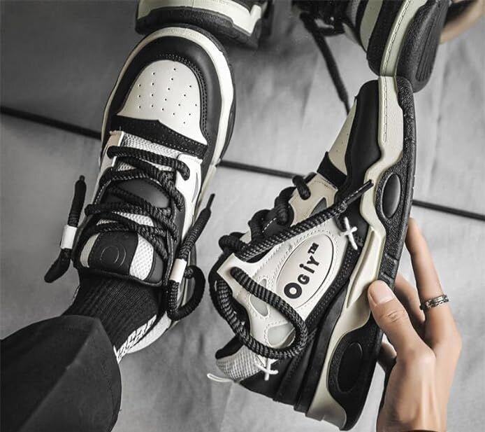 Baskets Streetwear Noires