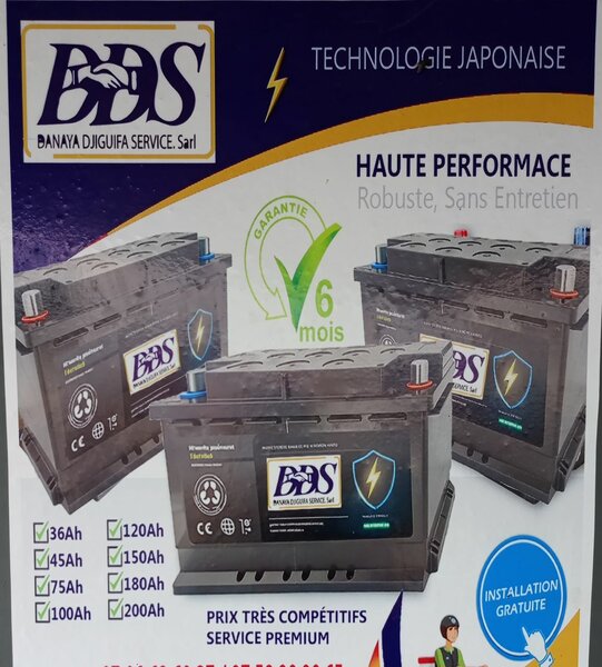 Batteries voiture haute performance