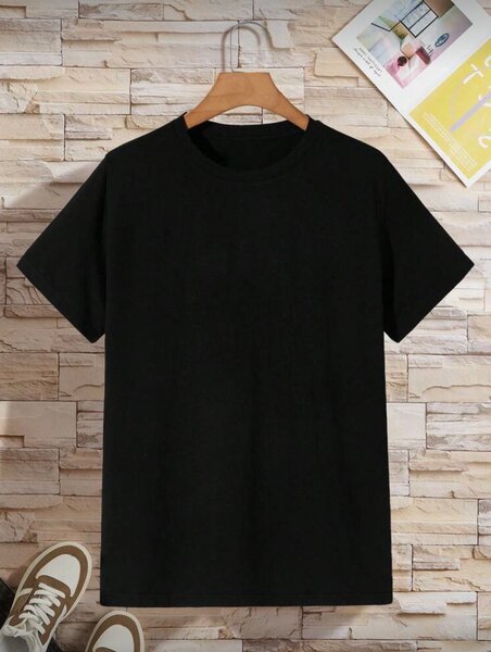 T-shirt noir classique