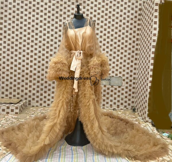 Robe de mariée en tulle élégante