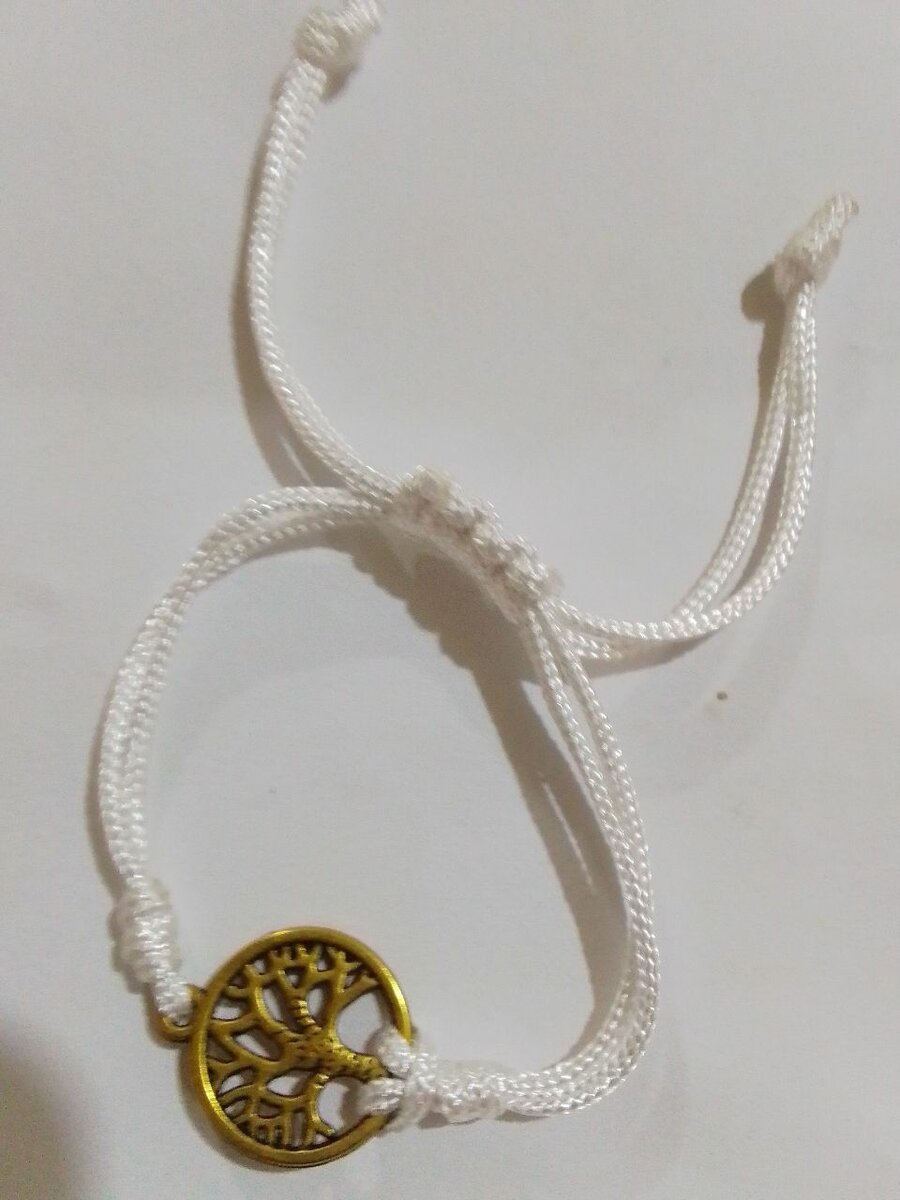 Bracelet Arbre de Vie blanc