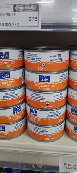 Miettes de Thon à l'Huile 160g