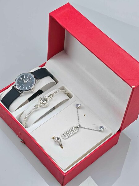 Ensemble Bijoux & Montre Élégants