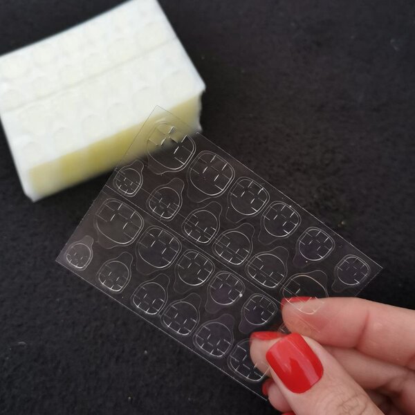 Pastilles Adhésives Transparente