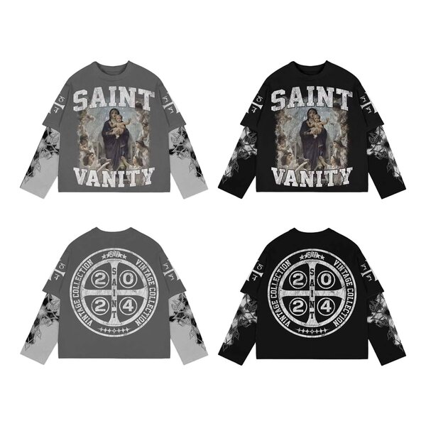 Sweatshirt Vintage Noir 2024