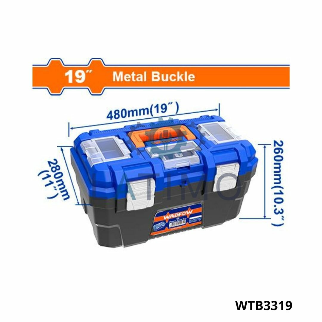 Boîte à outils résistante 19"