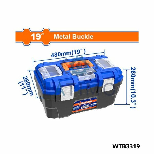 Boîte à outils résistante 19"