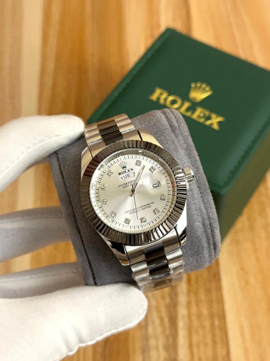 Montre Rolex acier élégante
