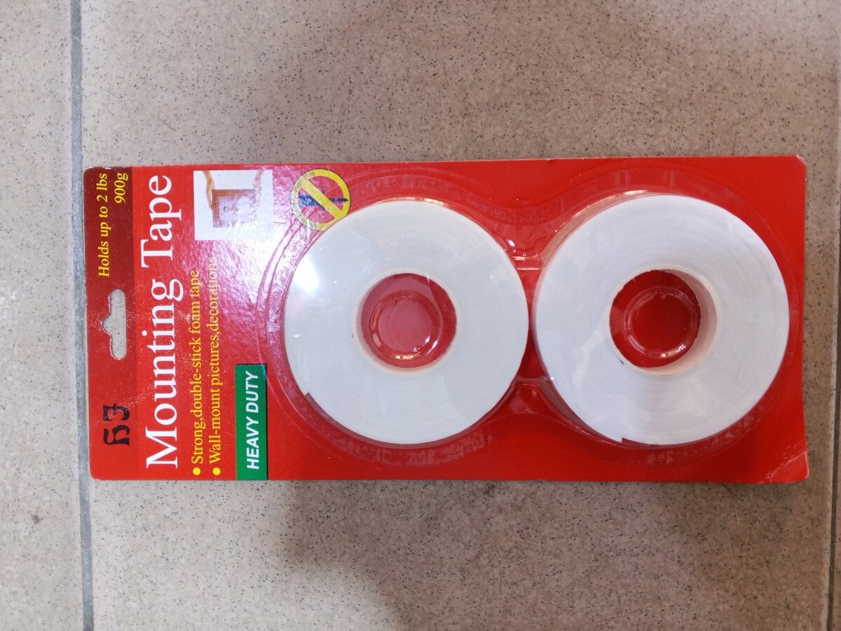 Ruban adhésif double face Heavy Duty