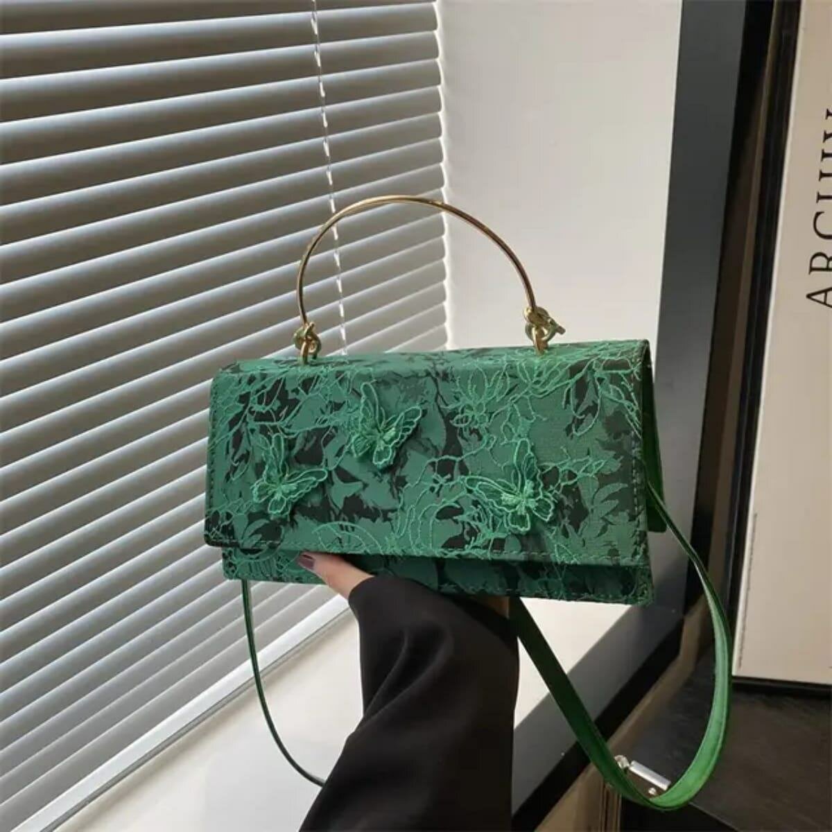 Sac à main floral élégant