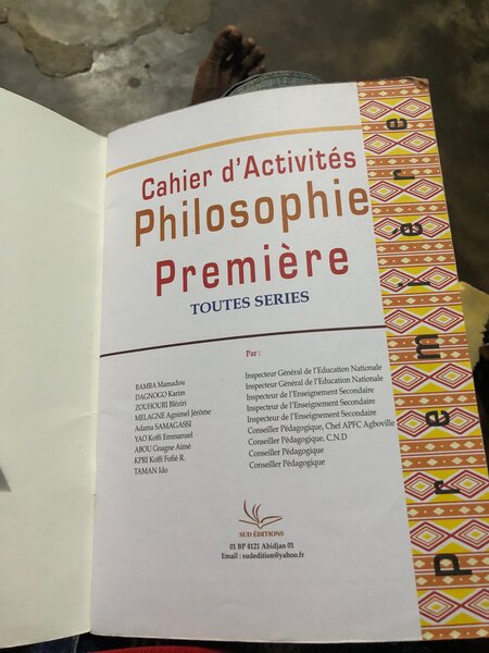 Cahier d'Activités Philosophie 1ère