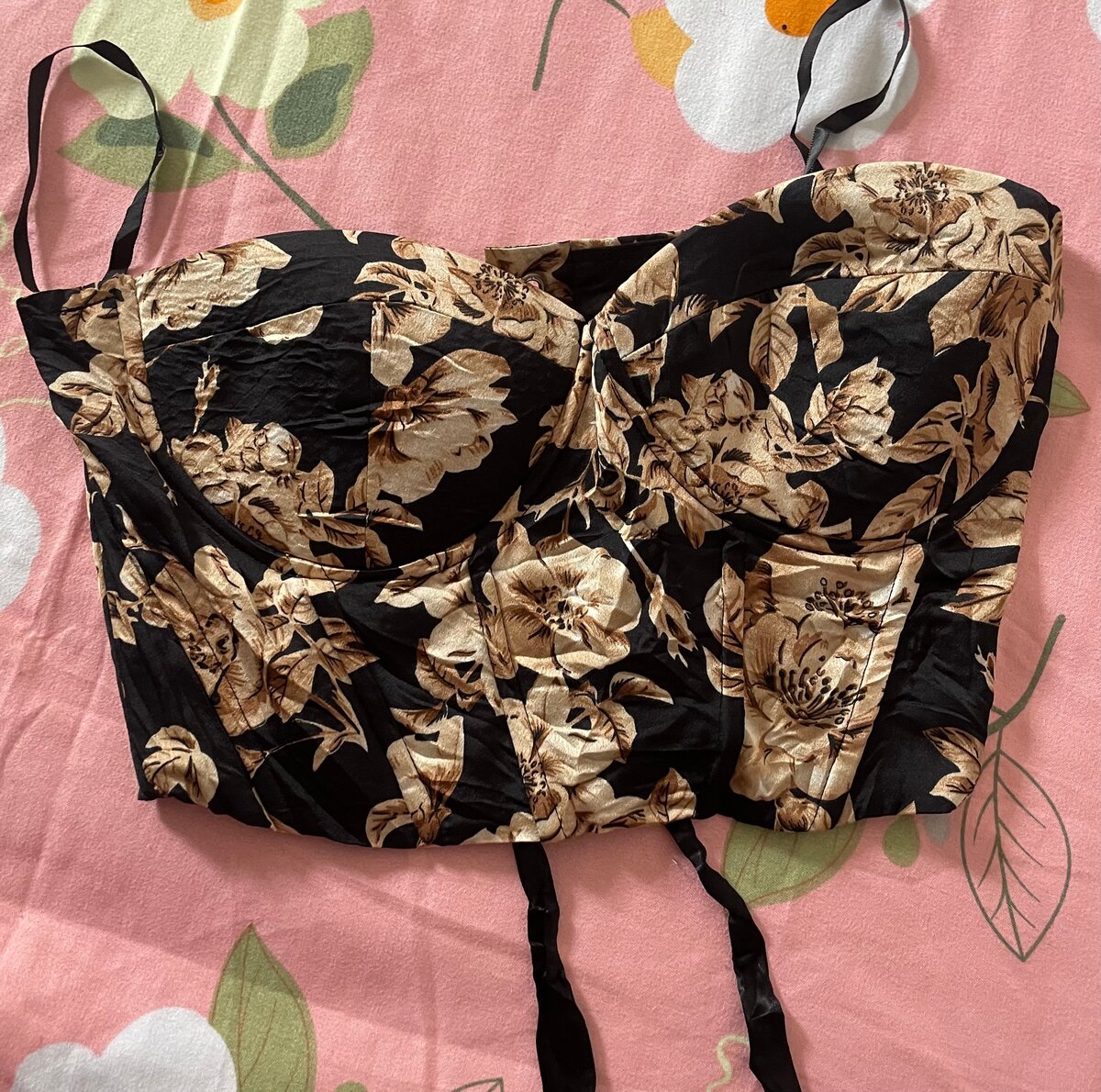 Bralette florale chic