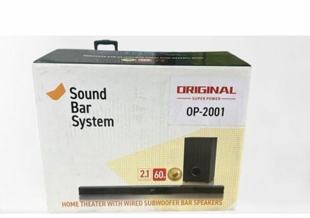 Barre de son avec caisson