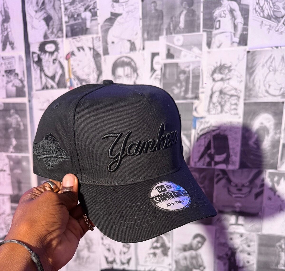 Casquettes Yankees et Boston