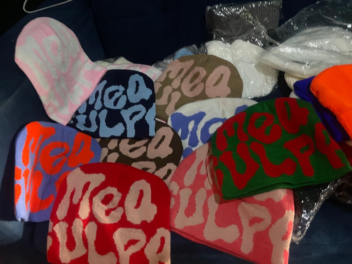 Bonnets d'hiver colorés