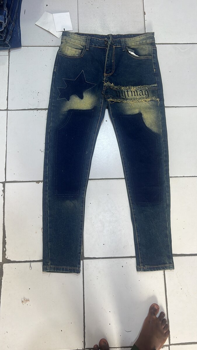 Jeans homme tendance décontracté