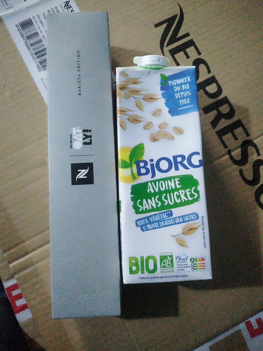 VERTUO BARISTA ED. & Lait d'av