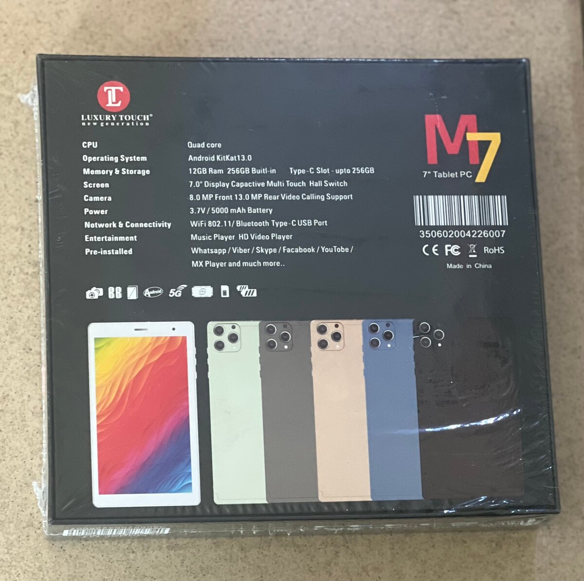 Tablette 7'' Luxury Touch M7