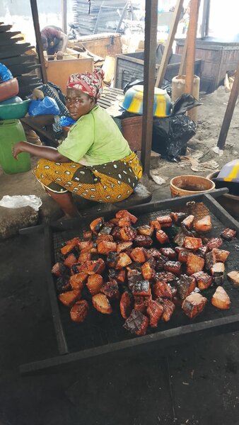 Poisson fumé artisanal