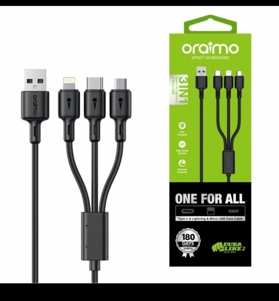 Câble de Charge 3-en-1 Oraimo