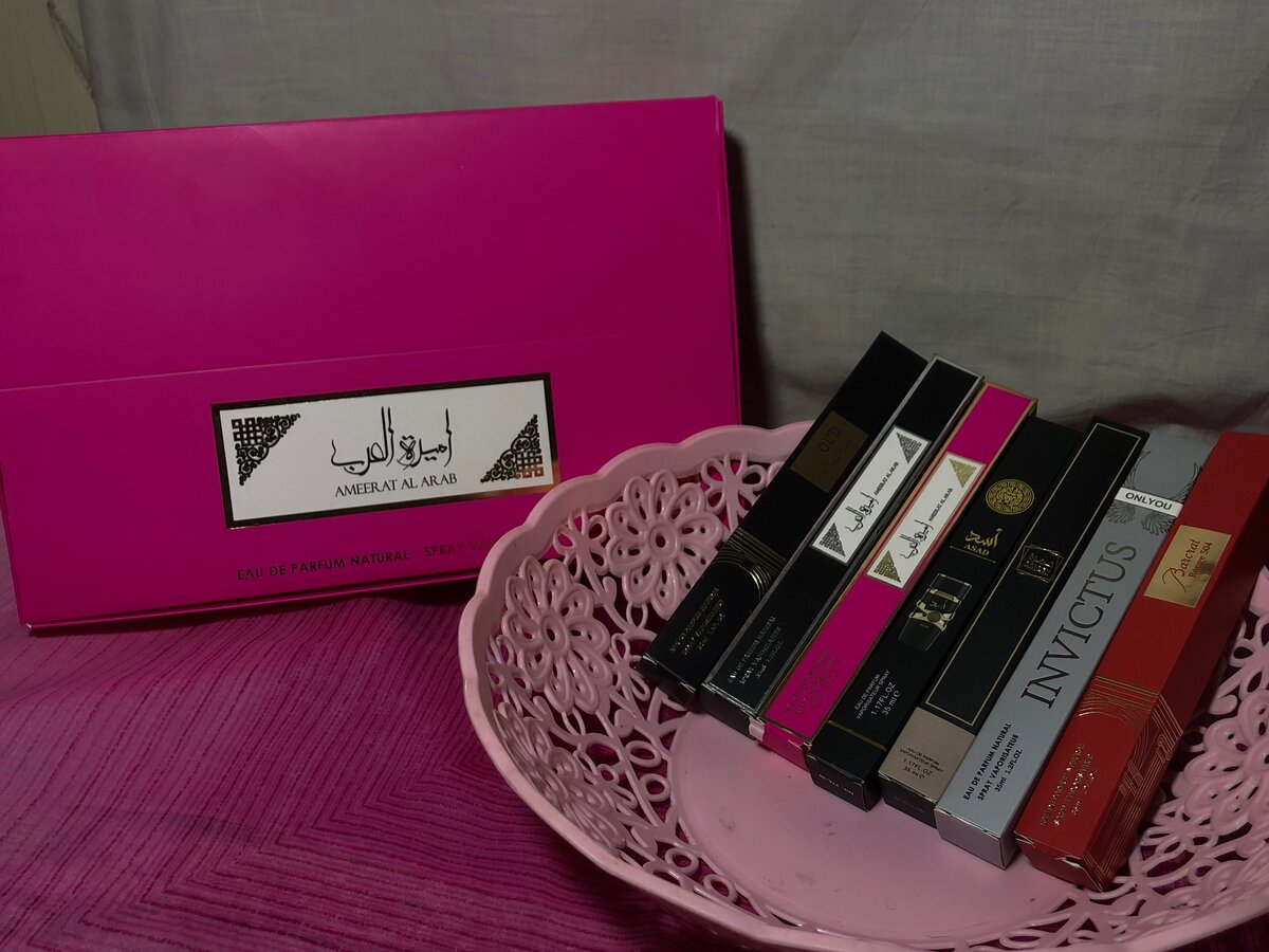 Parfums arabes 35ml, 2 à 1500f