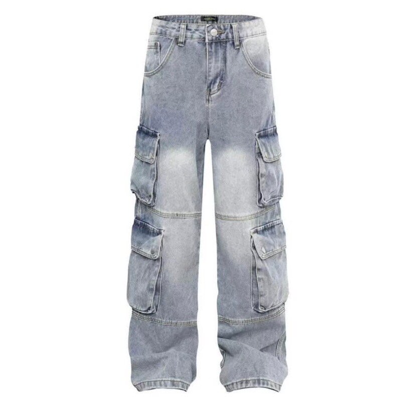 Jean cargo ample pour homme