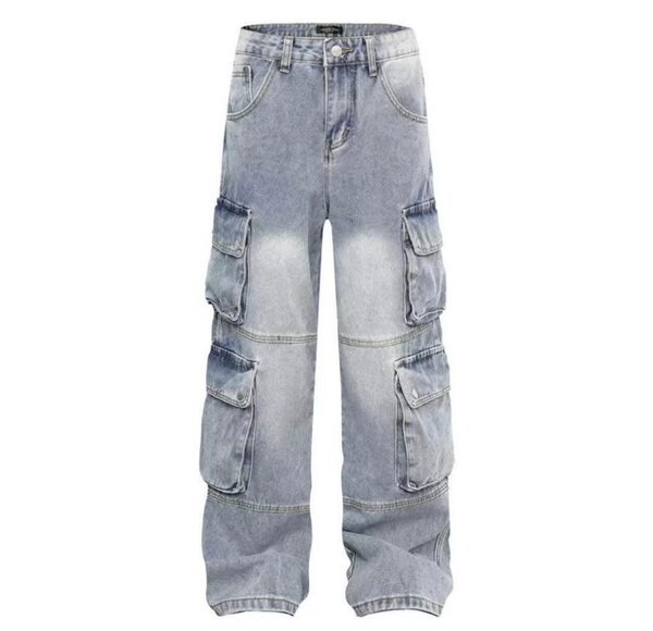 Jean cargo ample pour homme
