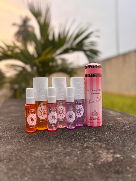 Ensemble de parfums miniatures